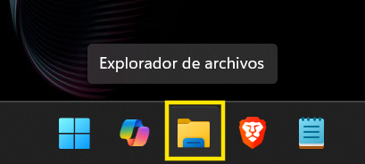 Explorador de archivos
